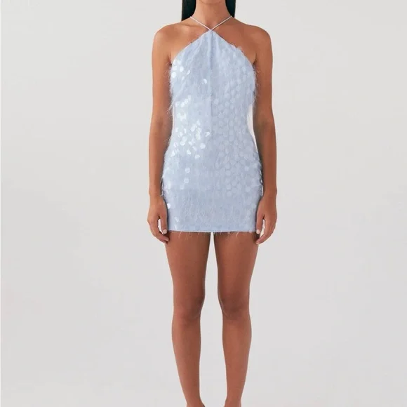 Peppermayo | Dresses | Peppermayo Light Blue Mini Dress | Poshmark